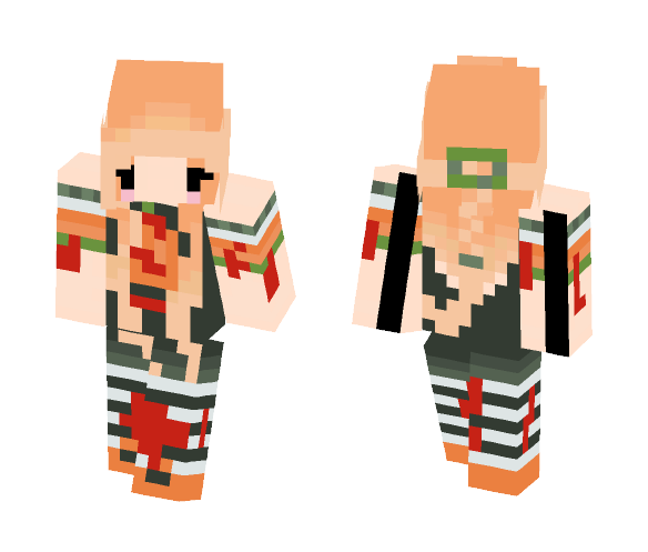 Halo Halloween Girl - Girl Minecraft Skins - image 1