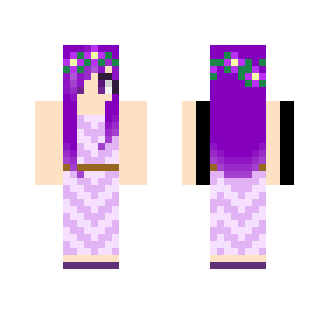 Purple vacation - Female Minecraft Skins - image 2