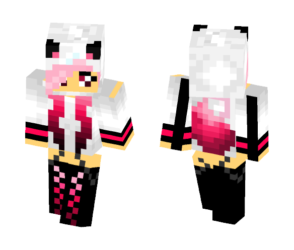 The Pink Wonderful Fox - Female Minecraft Skins - image 1