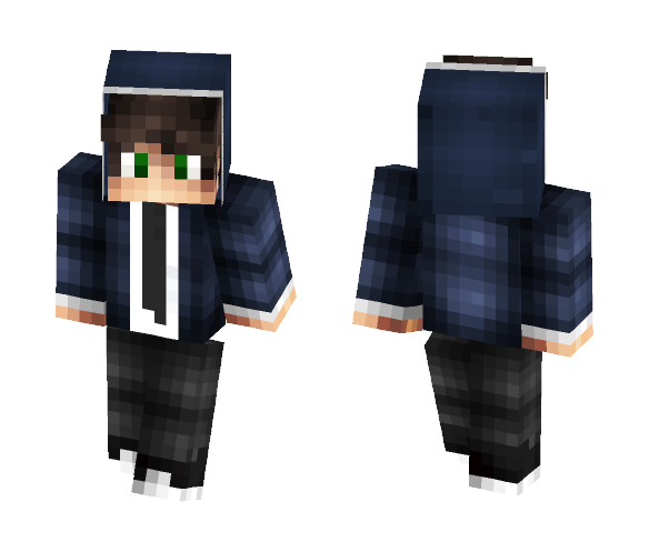 ~XPikaGirl :3~ Suit Hoodie o3o - Male Minecraft Skins - image 1