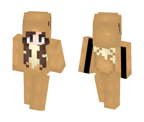 Eevee Onesie - Female Minecraft Skins - image 1