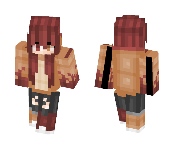 ❤Charmander Girl❤ ◕‿◕ - Female Minecraft Skins - image 1
