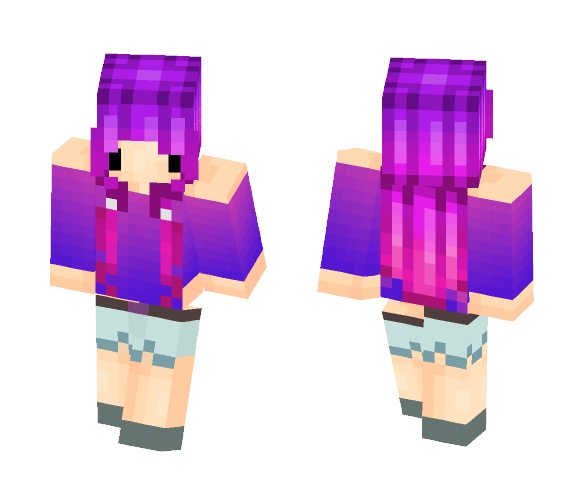 purple hair idk