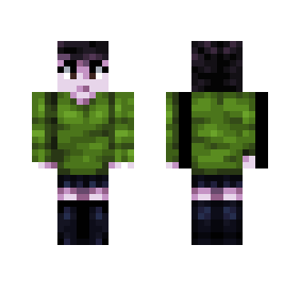 green sweater - Female Minecraft Skins - image 2