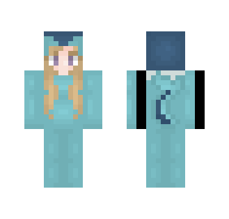 Vaporeon Onesie - Female Minecraft Skins - image 2