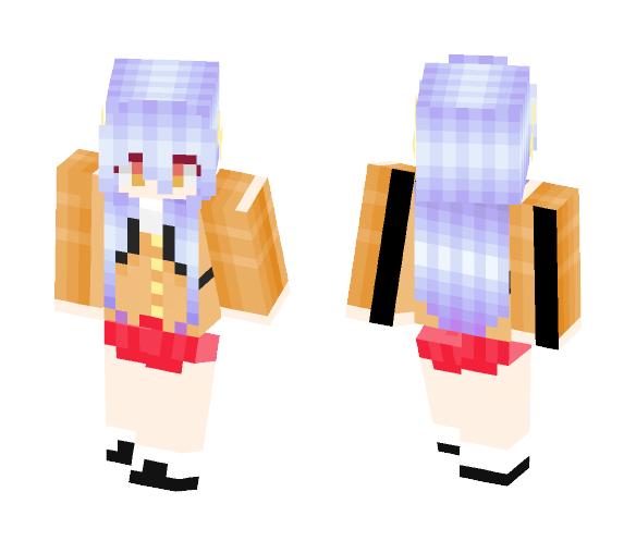shiro clothes from non non biyori - Female Minecraft Skins - image 1