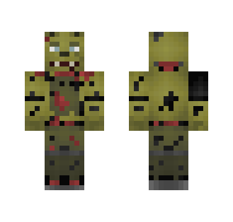Springtrap (FNAF 3) - Male Minecraft Skins - image 2
