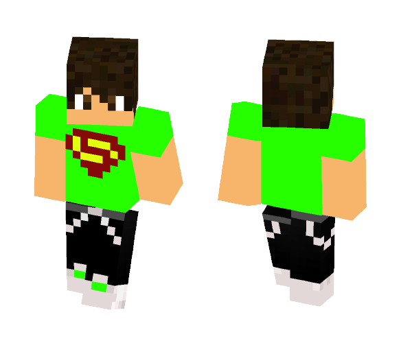 super greenboy - Male Minecraft Skins - image 1