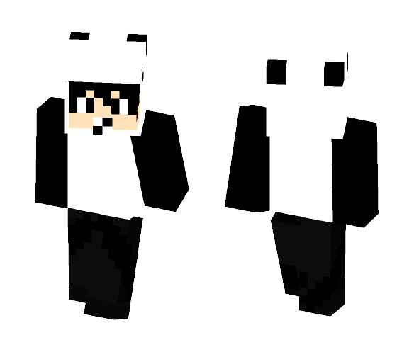 Panda Onesie - Male Minecraft Skins - image 1