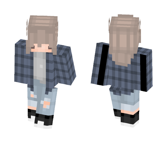 navy-blue | vivian - Female Minecraft Skins - image 1