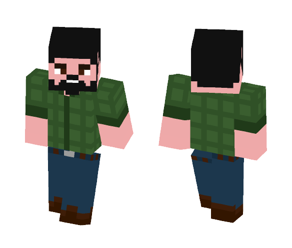 The Last of Us: Joel - Male Minecraft Skins - image 1
