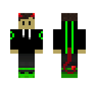 Green devil - Male Minecraft Skins - image 2