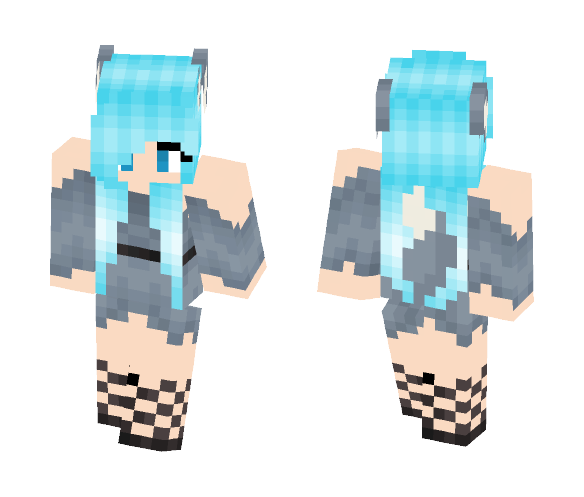 Wolfie skin - Female Minecraft Skins - image 1