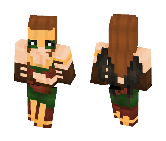 Hawkgirl - Female Minecraft Skins - image 1