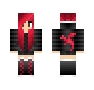 Red teen girl - Girl Minecraft Skins - image 2