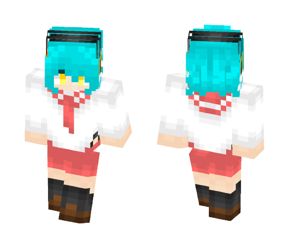 Reki (Aria of the Scarlet Ammo) - Female Minecraft Skins - image 1