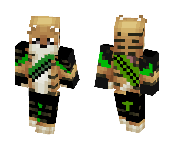 Ninja Tiger - Male Minecraft Skins - image 1