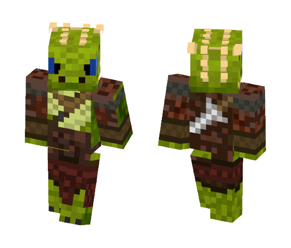 Argonian Rouge - Male Minecraft Skins - image 1