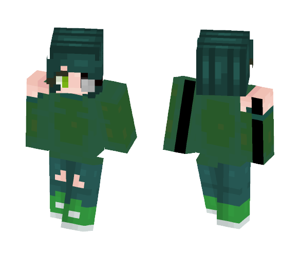 Green Again ~Scartha~ - Female Minecraft Skins - image 1