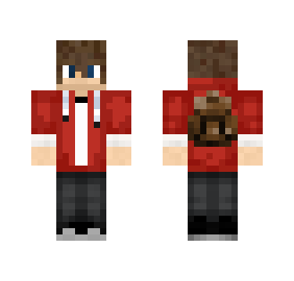 Red Teen Boy - Boy Minecraft Skins - image 2