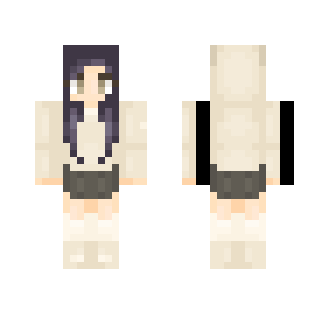 Girl with Hoodie - Μαcαrοη_ - Girl Minecraft Skins - image 2