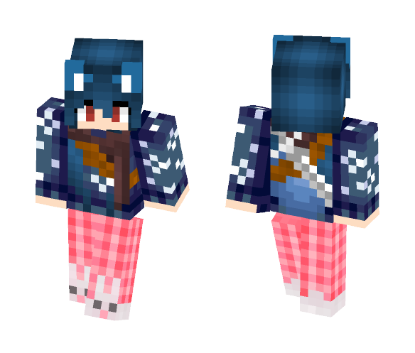 Diana The Killer Wolf Girl - Girl Minecraft Skins - image 1