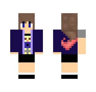 My Personal skin with a jacket - Female Minecraft Skins - image 2