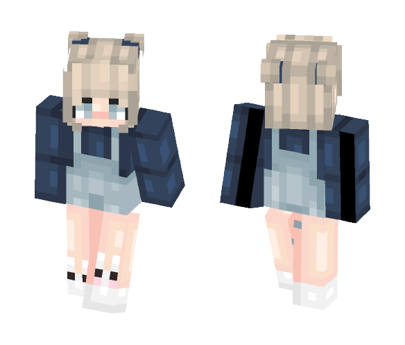 Overall Girl - Girl Minecraft Skins - image 1