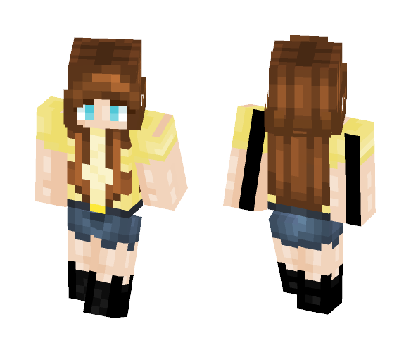 Cool girl - Girl Minecraft Skins - image 1