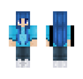 Just Blue Girl - Girl Minecraft Skins - image 2