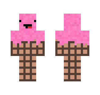 Pink Ice Cream - Interchangeable Minecraft Skins - image 2
