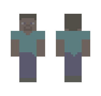 Shadow Steve - Male Minecraft Skins - image 2