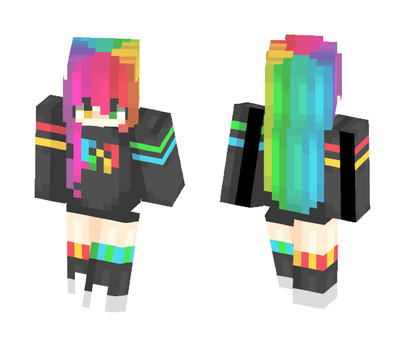 Paintballed - Female Minecraft Skins - image 1