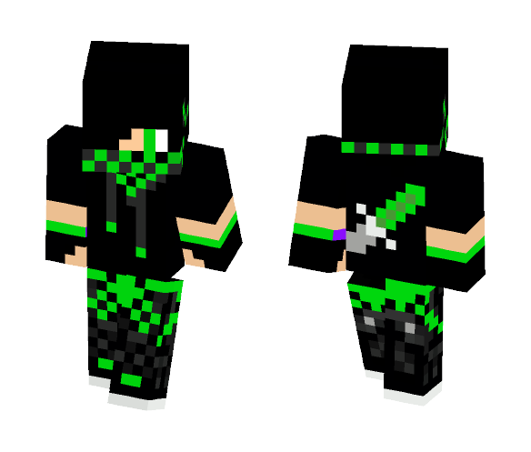 THE EMERALD BANDIT - Male Minecraft Skins - image 1