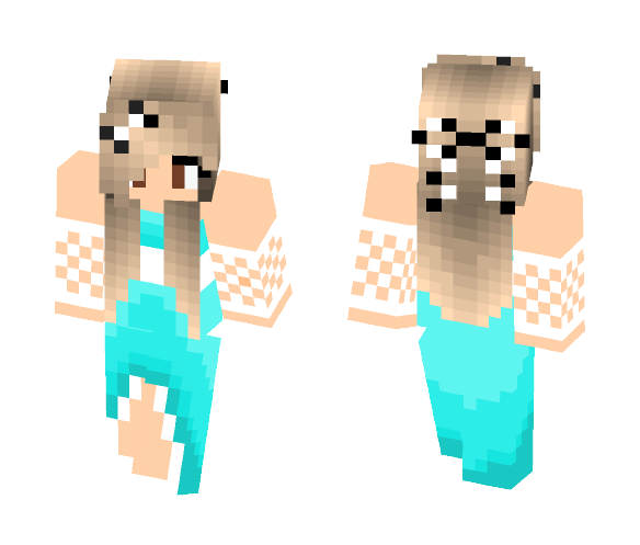 Fire and ice - Two outfits - Female Minecraft Skins - image 1