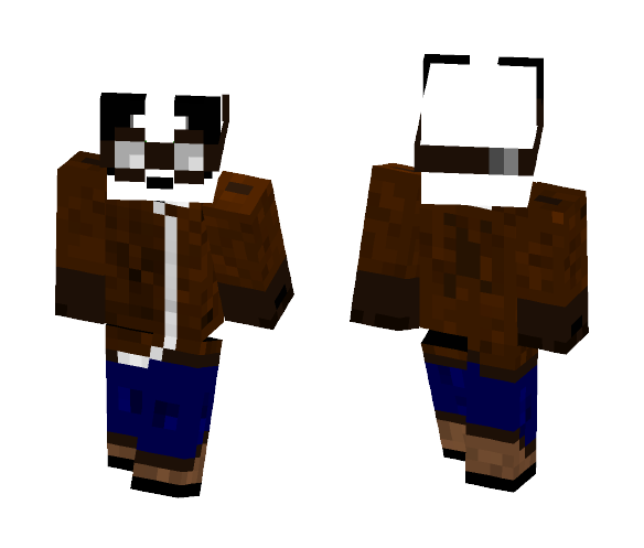 Pilot Panda - Male Minecraft Skins - image 1