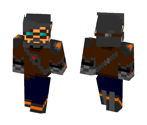 Cool Old Future Man Dude! - Male Minecraft Skins - image 1
