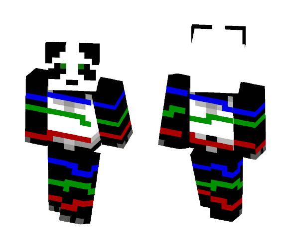 Power Panda - Male Minecraft Skins - image 1