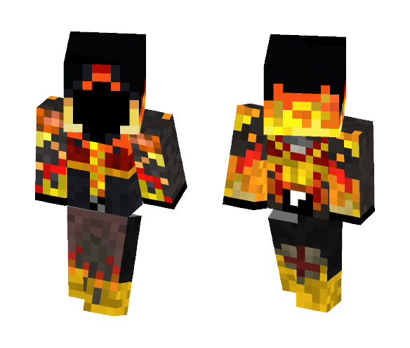 IT IS THE WIZARD OF FIRE - Male Minecraft Skins - image 1