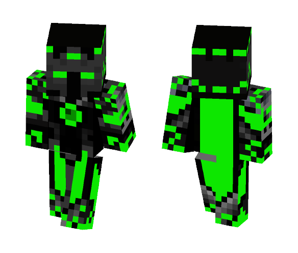 THE EMERALD KNIGHT - Male Minecraft Skins - image 1