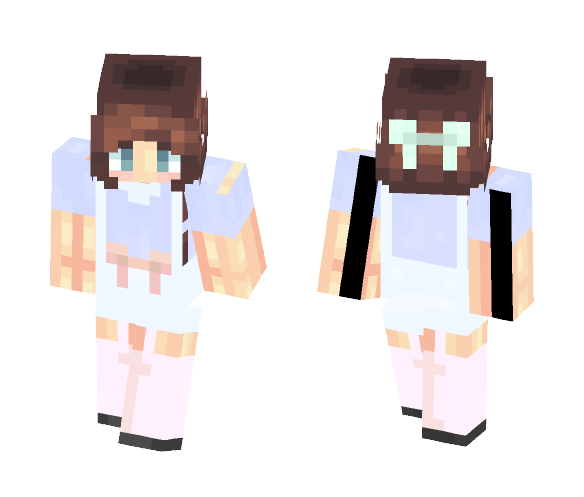 τεa | Porcelain | ???? - Female Minecraft Skins - image 1