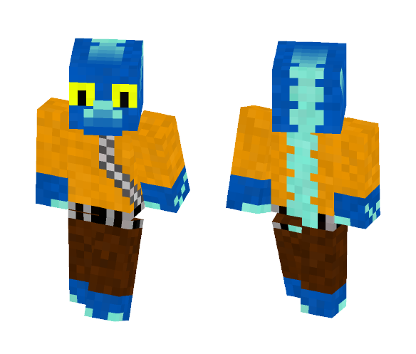 Frost dragon scalie - Interchangeable Minecraft Skins - image 1