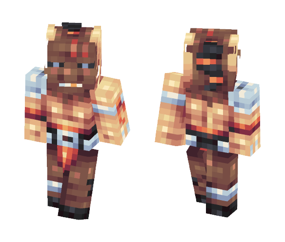The Minotaur : Skin Collab - Male Minecraft Skins - image 1
