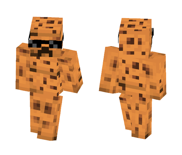 Cookie Creeper without fire hoodie - Interchangeable Minecraft Skins - image 1