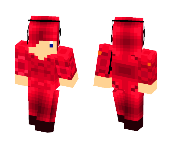 RedGuyAndMusic - Male Minecraft Skins - image 1