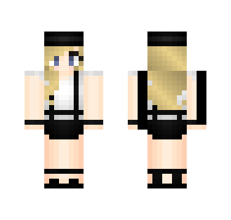 Cage Suspender Skirt Girl - Girl Minecraft Skins - image 2