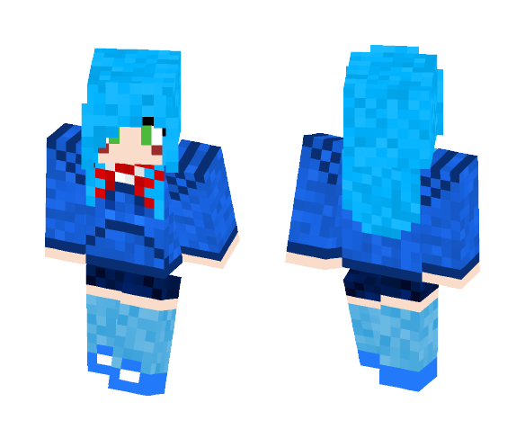 Toy Bonnie - Fnaf (Human Version) - Female Minecraft Skins - image 1