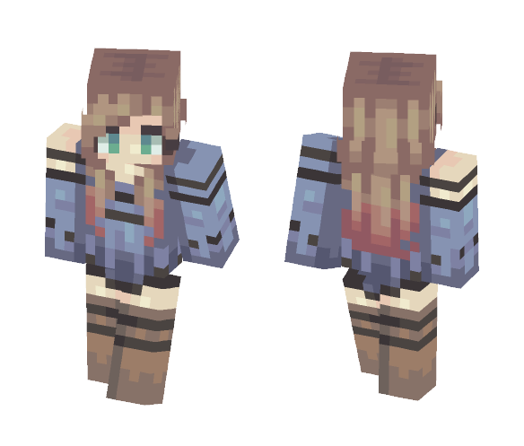 skintrade with fluffyyyy 'u' - Female Minecraft Skins - image 1