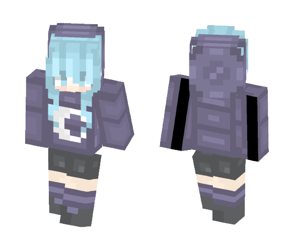 Moon c: (Girl) - Male Minecraft Skins - image 1