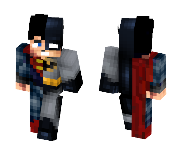 composite superman - Male Minecraft Skins - image 1
